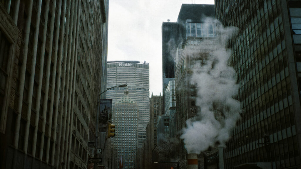 New York City Steam Vent Urban Architecture Desktop Wallpaper