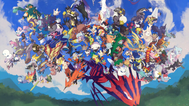 Galar Region Pokémon Ensemble Desktop Wallpaper