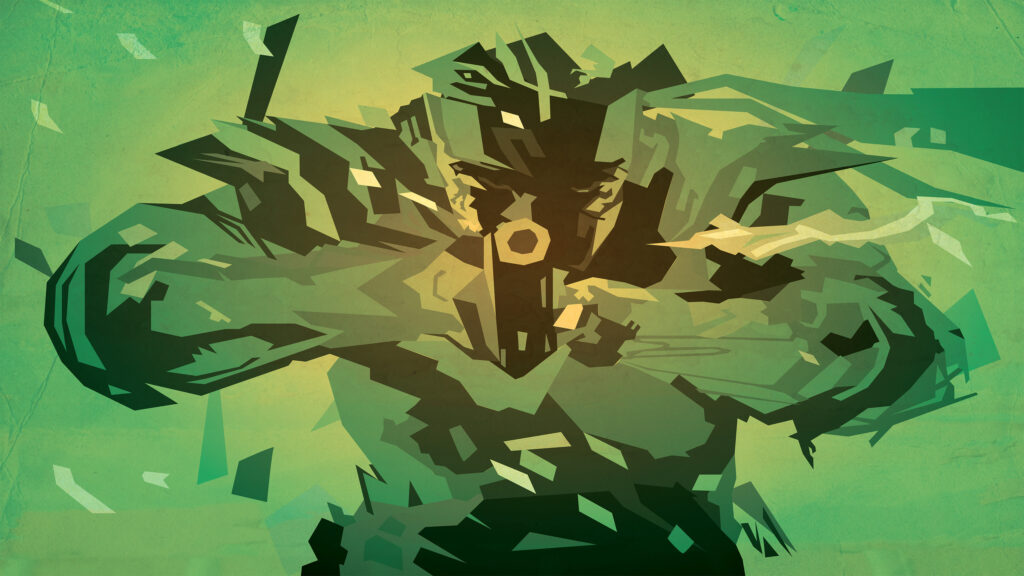 Abstract Metal Gear Solid Graphic Art Desktop Wallpaper