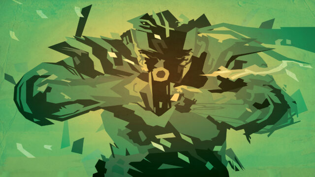 Abstract Metal Gear Solid Graphic Art Desktop Wallpaper