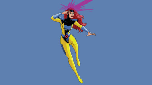 Jean Grey Marvel X-Men 97 Style Desktop Wallpaper