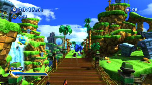 Sonic the Hedgehog Green Hill Zone Desktop Wallpaper