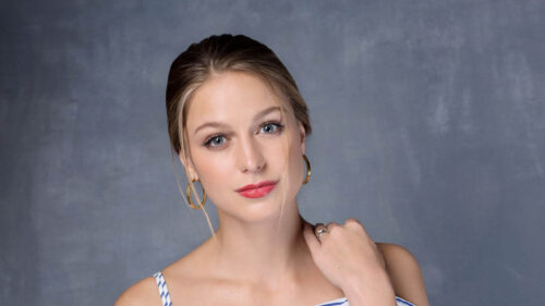 Melissa Benoist Portrait Professional 4K Desktop Wallpaper