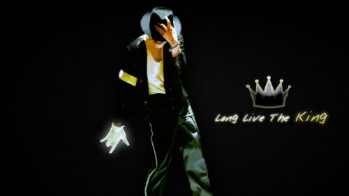 Michael Jackson King of Pop Tribute 4K Desktop Wallpaper