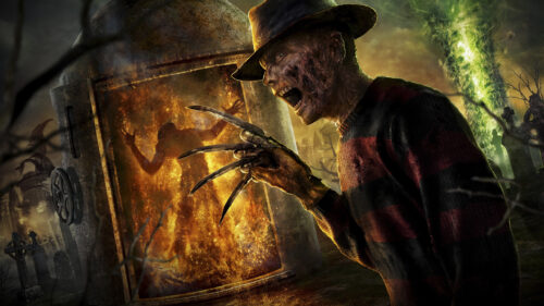 Freddy Krueger Nightmare on Elm Street 4K Wallpaper