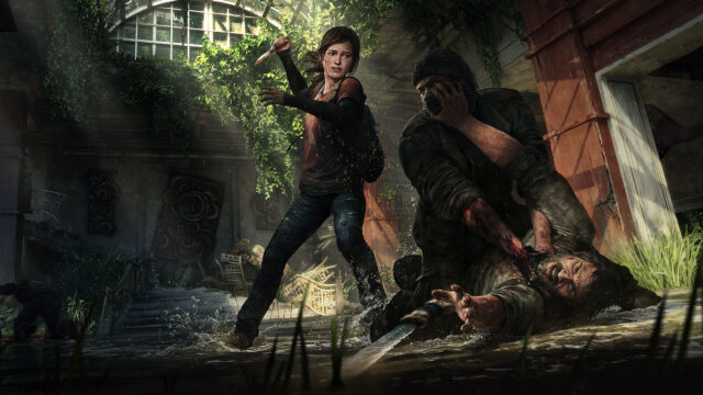 The Last of Us Action Scene Desktop Wallpaper
