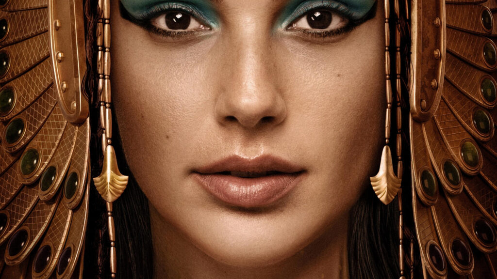 Close-up Portrait of an Egyptian Queen Inspired Desktop Wallpaper