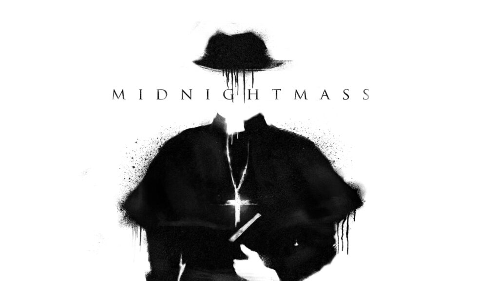 Minimalist Midnight Mass Netflix Series Art 4K Desktop Wallpaper