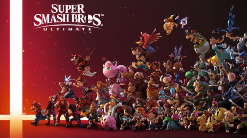 Super Smash Bros Ultimate Roster Desktop Wallpaper