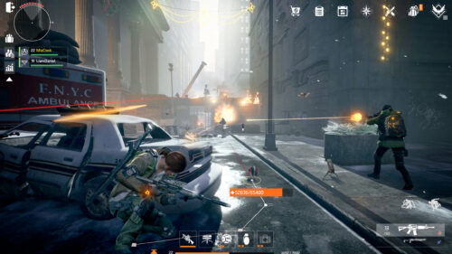 The Division 2 Tactical Combat Scene 4K Desktop Wallpaper