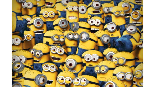 Group of Minions Characters 16:9 Desktop Wallpaper