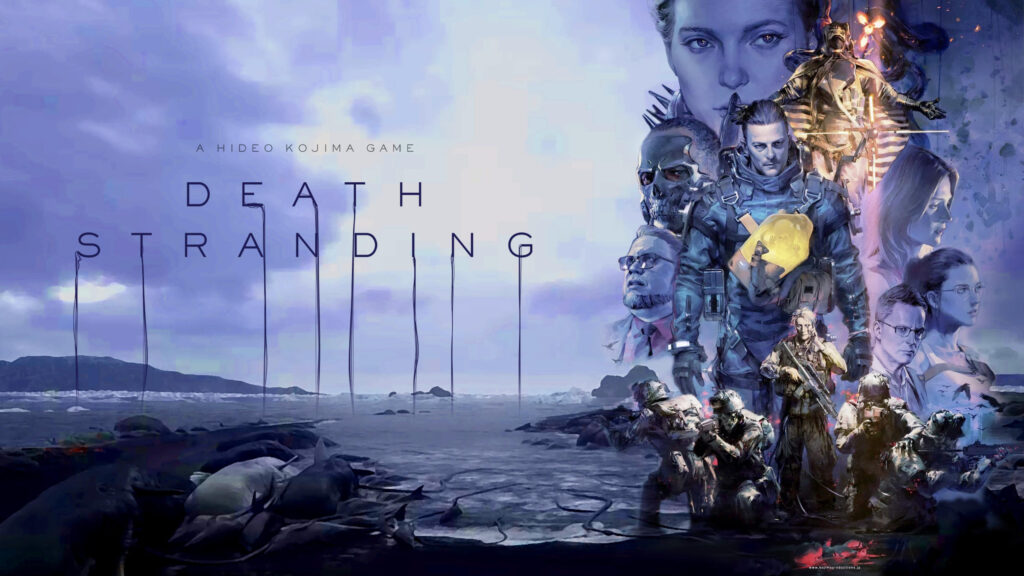 Death Stranding Cinematic Key Art 4K Desktop Wallpaper