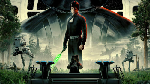 Star Wars Return of the Jedi Theatrical Art Desktop Wallpaper