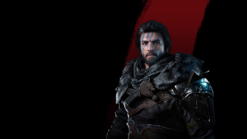 War-Worn Viking Warrior 4K Desktop Wallpaper