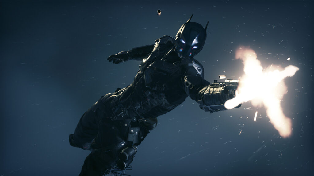 Arkham Knight Action Shot 4K Desktop Wallpaper