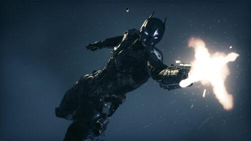 Arkham Knight Action Shot 4K Desktop Wallpaper