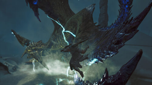 Elden Ring Dragon Lightning Strike Cinematic Desktop Wallpaper