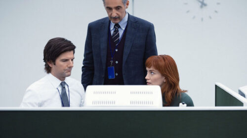 Office Scene from Severance TV Series Desktop Wallpaper