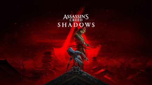 Assassin’s Creed Shadows Red Atmospheric 4K Wallpaper