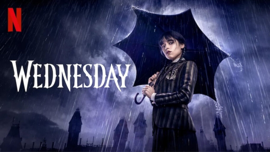Wednesday Netflix Series High Quality 4K Desktop Wallpaper