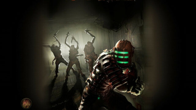 Dead Space Isaac Clarke Facing Necromorphs 4K Desktop Wallpaper