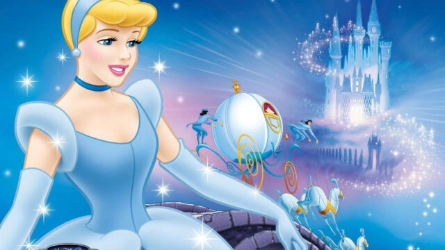 Cinderella Enchanted Castle and Carriage 4K Desktop Wallpaper