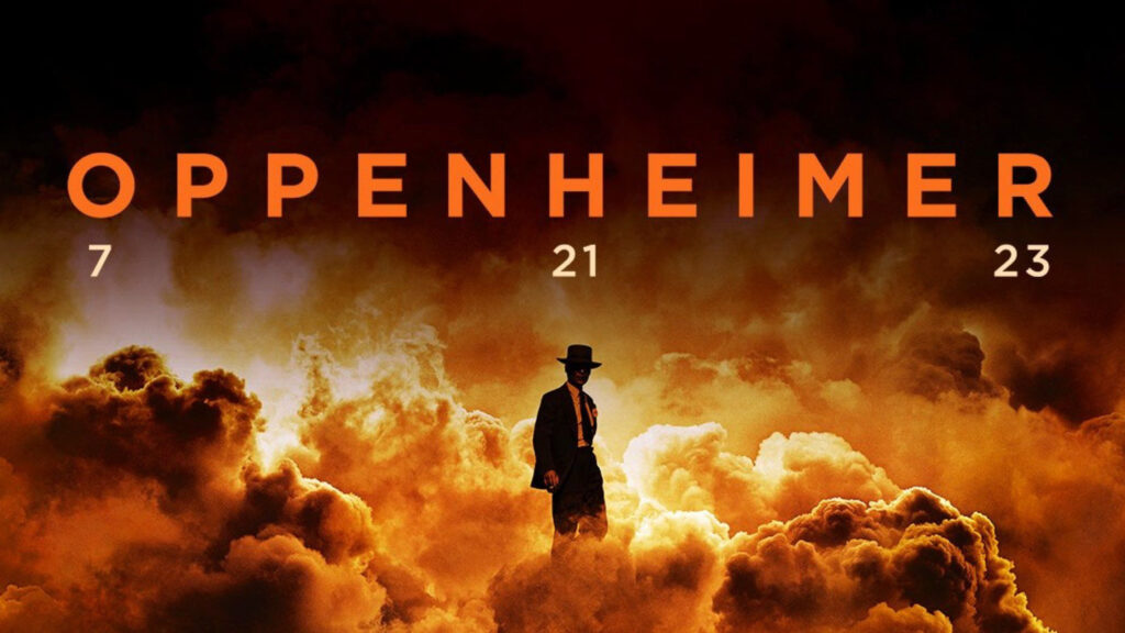 Oppenheimer Cinematic Explosion Desktop Wallpaper