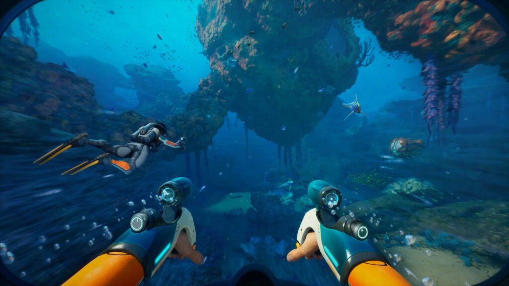 Subnautica Underwater Exploration Adventure Desktop Wallpaper