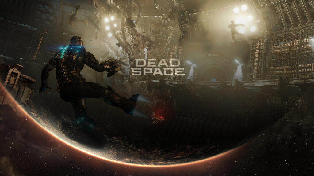 Dead Space Remake Isaac Clarke Zero Gravity Desktop Wallpaper