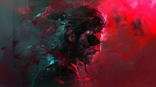 Venom Snake Metal Gear Solid Digital Art Desktop Wallpaper