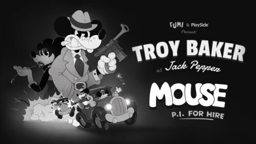 Mouse P.I. For Hire Troy Baker Announcement Desktop Wallpaper