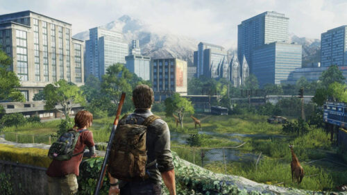 The Last of Us Giraffe Scene 4K Desktop Wallpaper