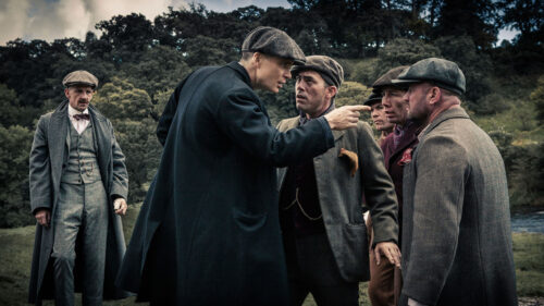 Cillian Murphy and Peaky Blinders Cast Desktop Wallpaper