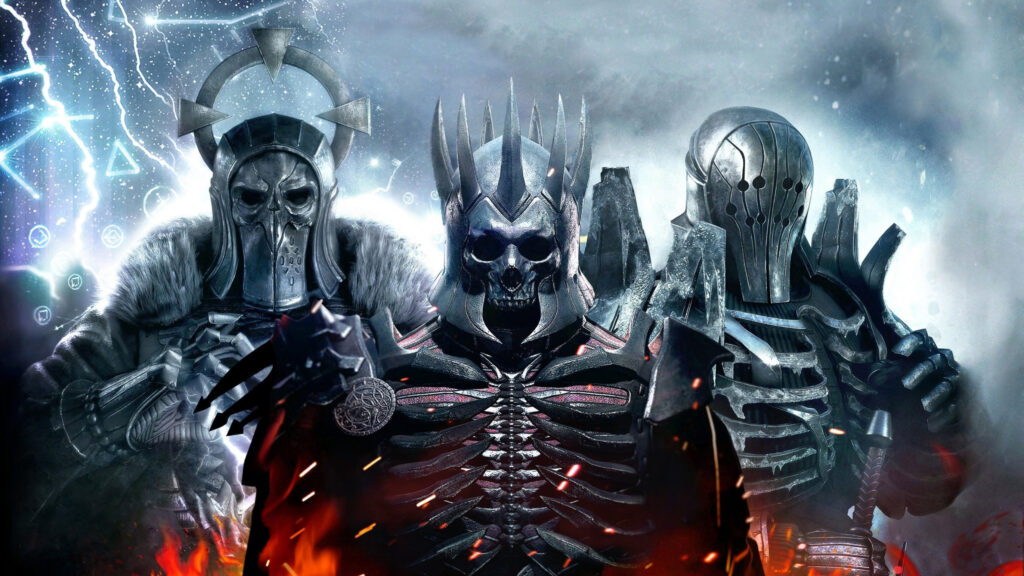 Wild Hunt Armored Warriors Desktop Wallpaper