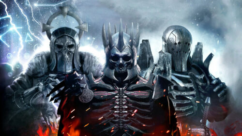 Wild Hunt Armored Warriors Desktop Wallpaper