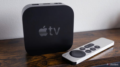 Apple TV Streaming Device with Remote Desktop Wallpaper