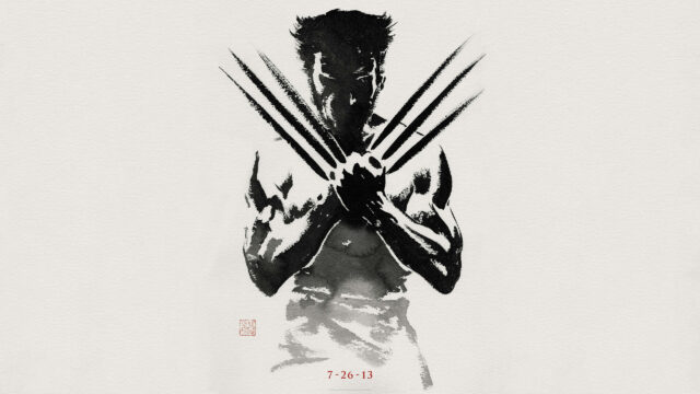 Wolverine Ink Wash Style Art 4K Desktop Wallpaper