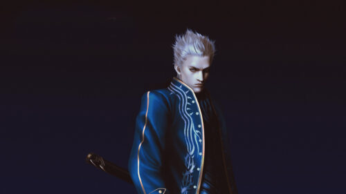 Vergil from Devil May Cry High Resolution Desktop Wallpaper