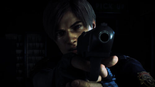 Resident Evil 2 Remake Leon Kennedy PC Wallpaper