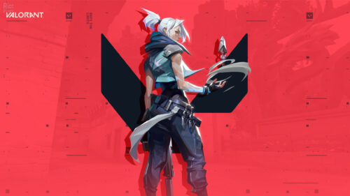 Jett Valorant Character 4K Desktop Wallpaper