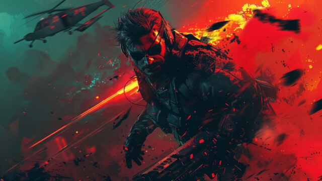 Aggressive Soldier in Combat Action 4K Wallpaper