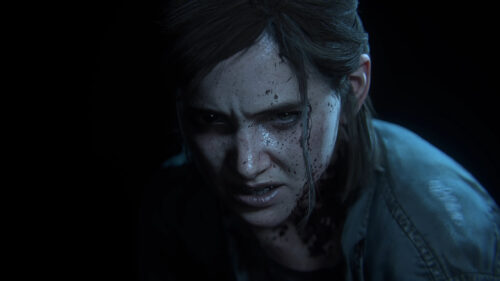Ellie The Last of Us Part II Gritty Close-up Desktop Wallpaper