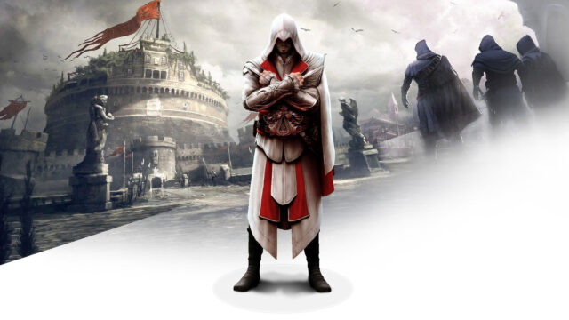 Ezio Auditore from Assassin's Creed Brotherhood Desktop Wallpaper