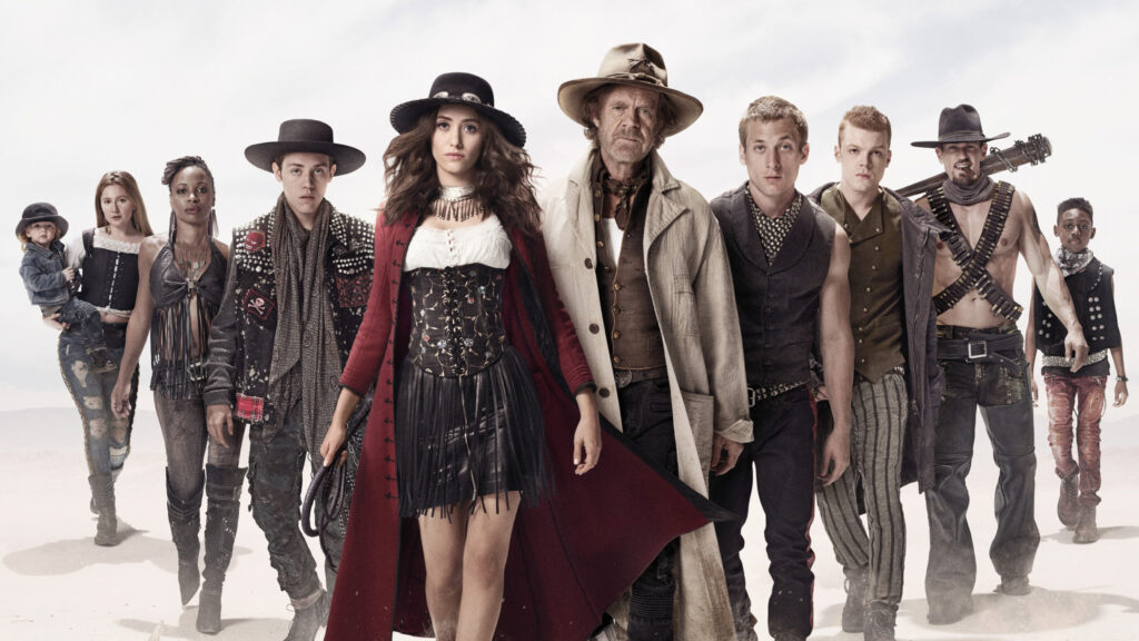Shameless TV Show Cast Desert Western Theme Desktop Wallpaper