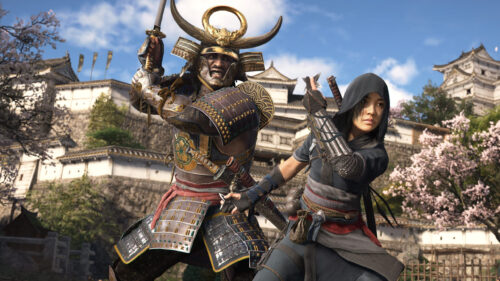 Assassins Creed Shadows Samurai and Shinobi Desktop Wallpaper