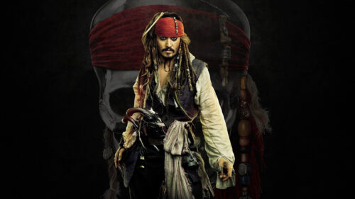 Captain Jack Sparrow Pirates of the Caribbean Desktop Wallpaper