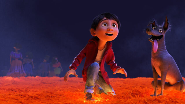 Miguel and Dante from Pixar's Coco 4K Desktop Wallpaper