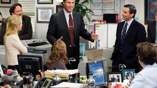 The Office TV Show Scene 4K Desktop Wallpaper