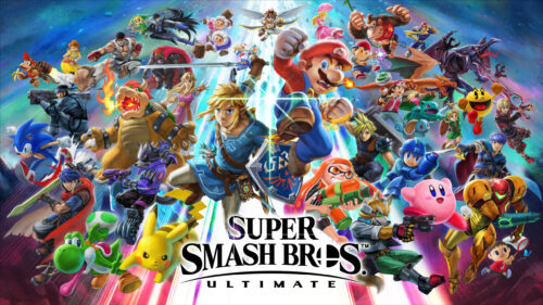 Super Smash Bros Ultimate Roster Gaming Desktop Wallpaper