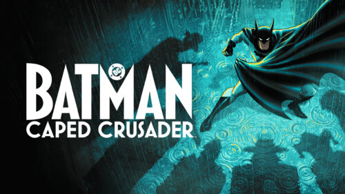 Batman Caped Crusader Running in Rain 4K Wallpaper